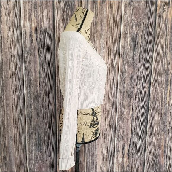 Free People Button Up Cropped Sweater W Size L - Picture 4 of 13